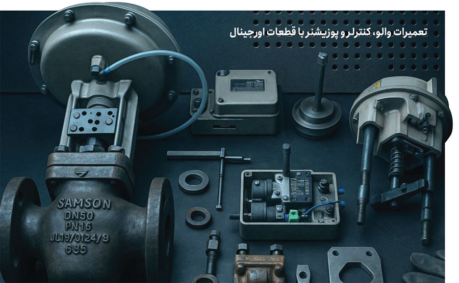 اجزای اصلی سیستم بخار و نقش آنها